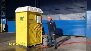 Uitleg instructie Mobiele Douchecabine
