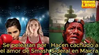 Sandra reacciona LauGamer y Smash  | Hacen cachudo a Sideral en Manicraft | SandraSkins | TARMALAD