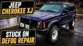 Jeep Cherokee XJ Stuck On Defog Repair! Fast & Easy!
