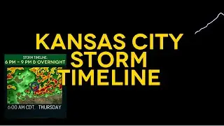 Kansas City Hail and Wind Risk Timeline Today | HailTrace