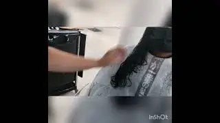 very curl, long and thick hair