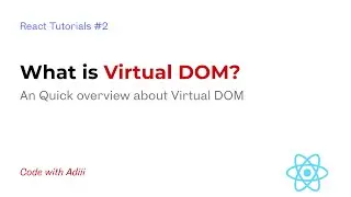 ⚡ React Virtual DOM Explained Simply! | React Series Ep. 2 🚀💻