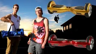 HOVERBOARD Tricks and Parkour!