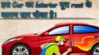 Car interior rust parts kor cut kar k repair ho raha hay...🙏👍🫰🧿 #foryou #denting  #painting  #viral 