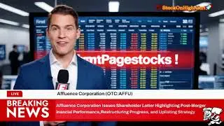 $AFFU Affluence Corporation Issues Shareholder Letter Highlighting Post-Merger Financial Performance