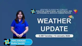 Public Weather Forecast issued at 5AM | January 13, 2026 - Tuesday