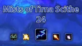 [9.0.5] Mists of Tirna Scithe +24 | Elemental Shaman PoV