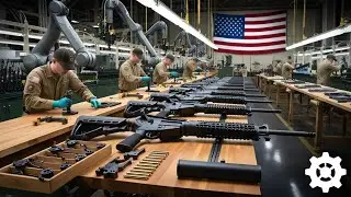 Как изготавливается оружие на заводе | Производство пуль | AR-15