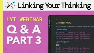 The LYT Framework - Q&A Part 3: LYT Kit, Tags, and Atomic Notes