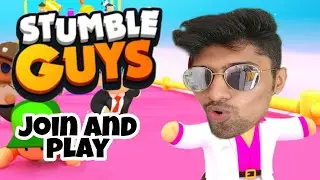 Stumble Guys Play With Me | Facecam Live Gameplay - The Guy Gaming.
