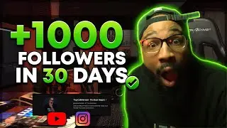 How I Got 1000+ Followers As A Music Producer In 30 Days!!