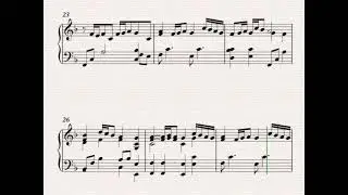 You Are My All In All | Piano Accompaniment | Notes
