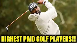 The Highest paid golf players in the PGA Tour 2023
