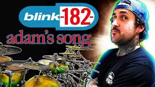 Blink 182 - Adams Song (drum cover)