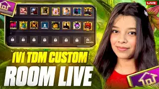 🔴 BGMI LIVE CUSTOM ROOM | 1v1 TDM | GIRL GAMER | AISH is LIVE | CLASSIC GAMEPLAY #pubgmobile #bgmi