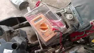 Bs6 Splendor hed light battery charge  problem wiring mechanic gole😎🛠️ 