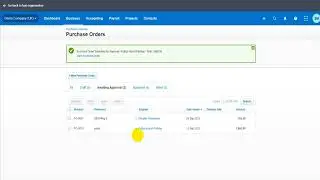 Использование заказов на закупку в Xero