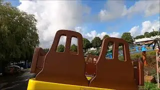 Paultons Park - Farmyard Flyer Back Row On-Ride POV - New For 2022 - September | kittikoko