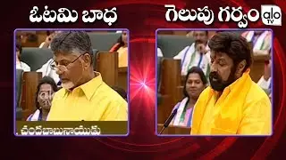 Chandrababu Naidu Vs Nandamuri Balakrishna Oath As MLA | AP Assembly 2019 | TDP VS YSRCP | ALO TV