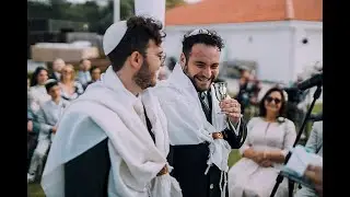 Jewish wedding at Shenley Cricket Club