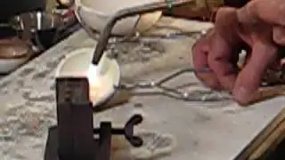 Whaley Studios Ingot Pouring With Silver