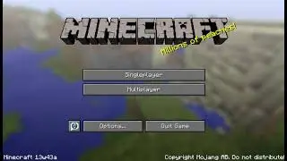 13w43a ekranı