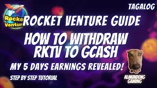ROCKET VENTURE - HOW TO WITHDRAW RKTV TO GCASH