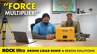 How One Surveyor Mapped a Mountain Ski Resort ALONE with ROCK Ultra Drone LiDAR