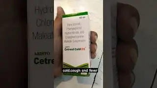 Cetrest cold Ds syrup it's used for children cough ,cold and fever relief syrup #coughsyrup...