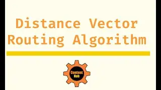 Distance Vector Routing Algorithm (DVR) in Bangla || Part 1 || Computer network ||working procedure
