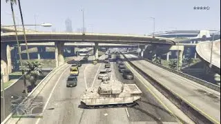 GTA 5 tank rampage #9 grand theft auto V