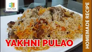 Yakhni Pulao Beef Recipe | Yakhni Pulao Recipe Pakistani - Cook n Nook