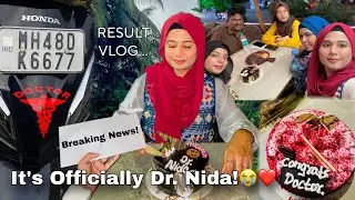 I BECAME A *DOCTOR*🥼🩺❤️| SURPRISED MY FAMILY WITH RESULT !😍🥳✨