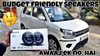 Budget friendly Speakers installed in my WagonR🔥|Worth or Not🤔|Under rs-???