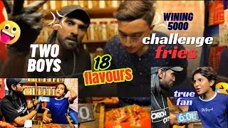 Two Boy 18 Spicy Fries Challenge Spicy Lovers