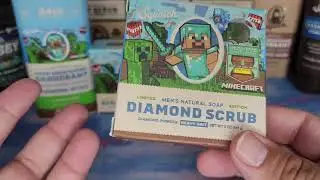 Обзор скраба Minecraft Diamond Scrub ограниченной серии Dr. Squatch &ndash; сочетание мыла и дезодоранта!
