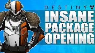 Destiny: Insane Package Opening! The Best And Worst Of Loot Rewards! (25+ Package Opening)