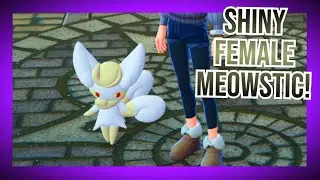 Shiny Espurr Encounter and Evolving into Shiny Female Meowstic! - Pokemon Legends: Z-A