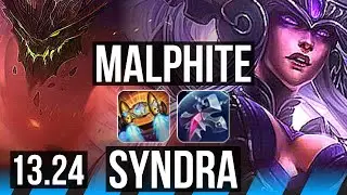 MALPHITE vs SYNDRA (MID) | Comeback, 5/2/16 | NA Grandmaster | 13.24