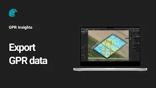 Как экспортировать данные георадара | Учебные пособия по GPR Insights
