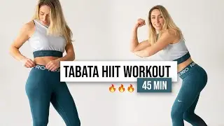 45 minuten hiit workout | tabata workout voor thuis | The Joy workout