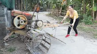 Restored Old Plow That Had Been Stored in a Warehouse Since 1990