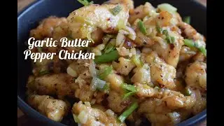 garlic butter chicken recipe| boneless chicken starter Recipe| butter garlic Chicken #chickenstarter