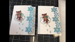 Snow Angels Fox Card