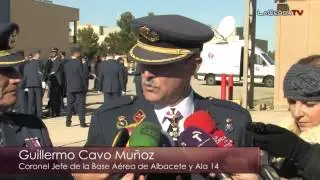 La Base Aérea de Albacete y Ala 14, de gala por la festividad de la Patrona del Ejército del Aire