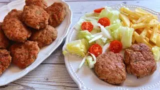 Filetes rusos. Receta f&aacute;cil y r&aacute;pida