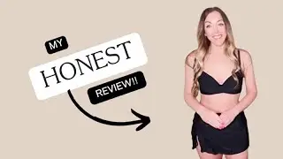 Yonique 2 Piece Figure Flattering Bathing Suit with Swimskirt