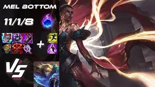 BOTTOM Mel vs Ezreal - EU Grandmaster Patch 25.S1.2
