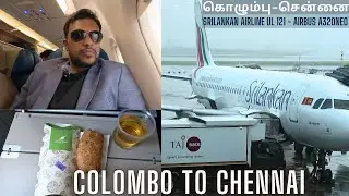 Sri Lankan Airline flight review in Tamil | Colombo to Chennai | Trip Report | Airbus A320 neo