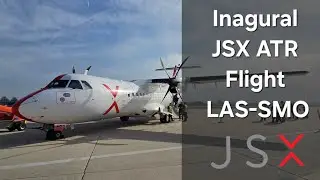 Trip Report: Inagural JSX ATR 42-600 flight/ LAS-SMO/ N408SV 🇺🇸